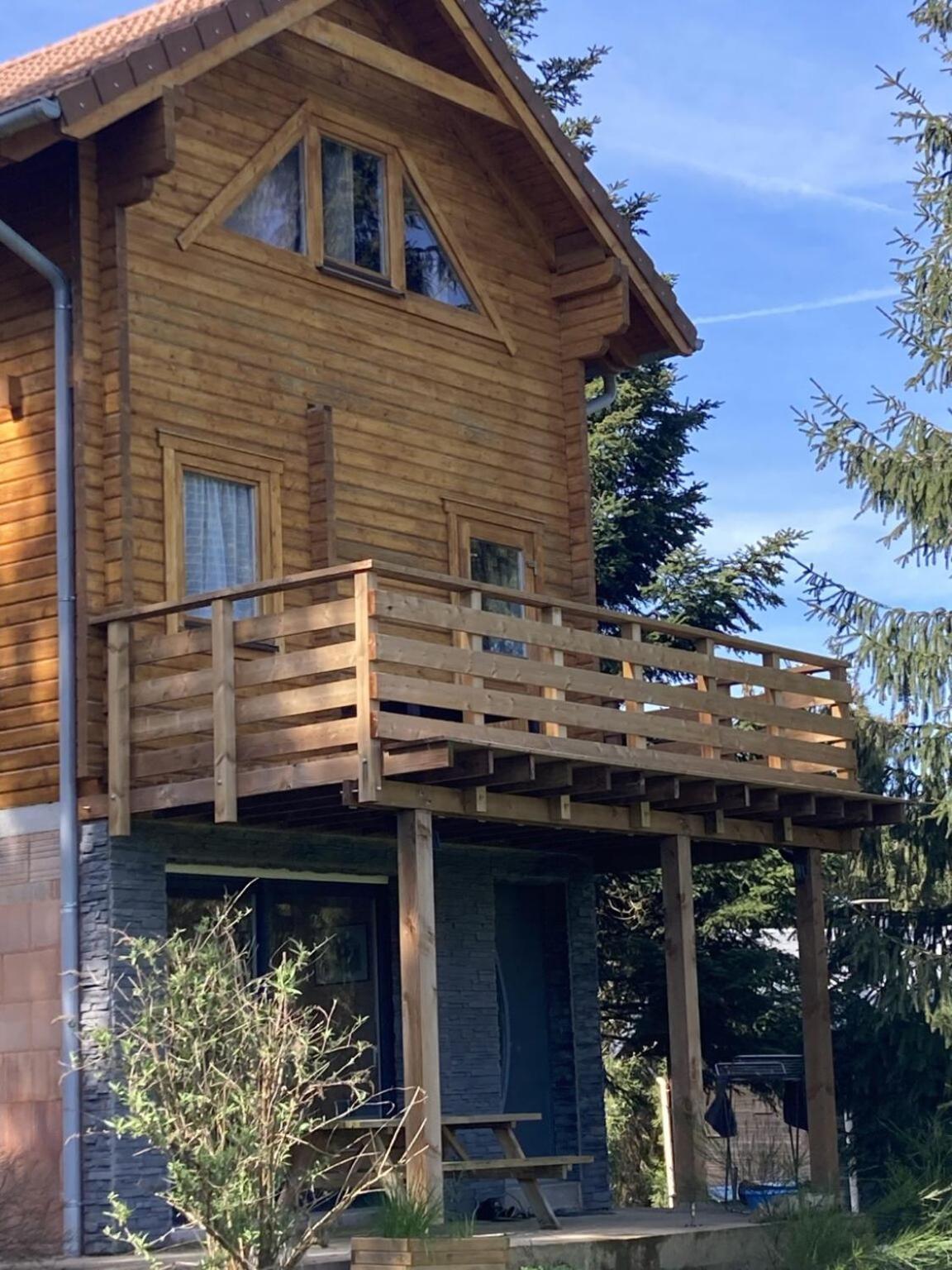 Chalet Authentique Au Calme, En Lisiere De Foret, Montagne, Sentiers 15Mn Gerardmer & Alsace "Chalet Mon Beau Sapin" Anould Kültér fotó